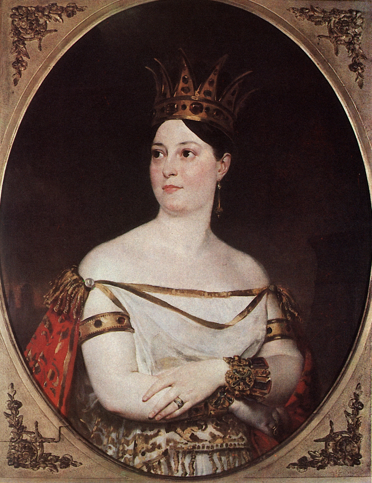 Брюллов К.. Портрет Джузеппины Ронци де Беньис. 1833-1835