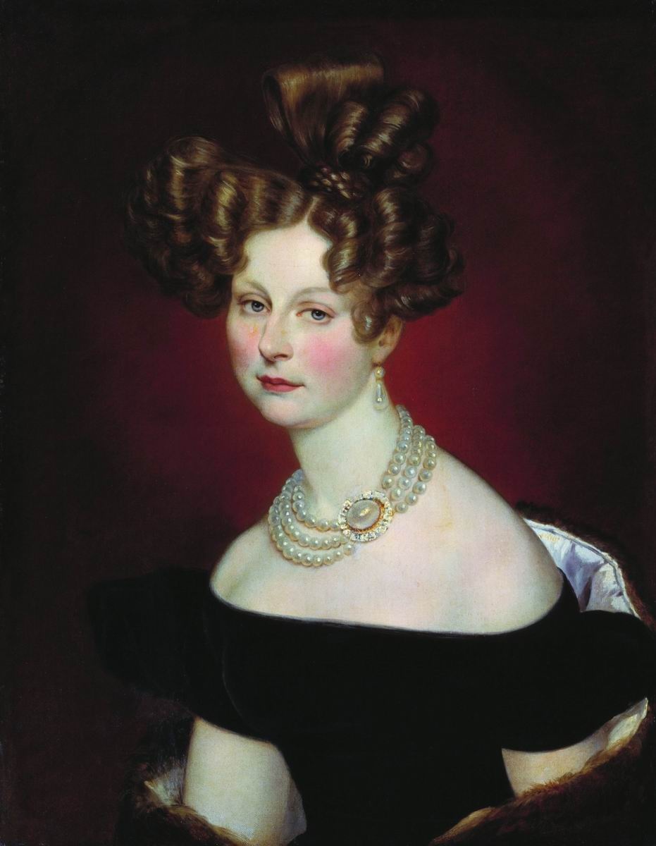 Брюллов К.. Портрет великой княгини Елены Павловны. 1829-1830