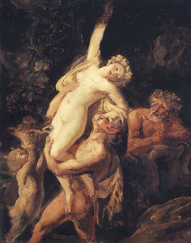 Брюллов К.. Вакхическая группа. 1824
