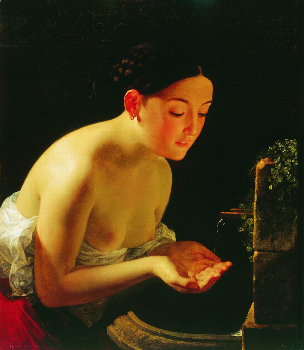 Брюллов К.. Итальянское утро. 1823