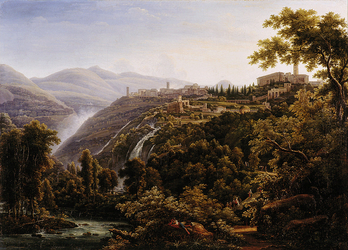 Матвеев Ф.. Вид Италии. 1805