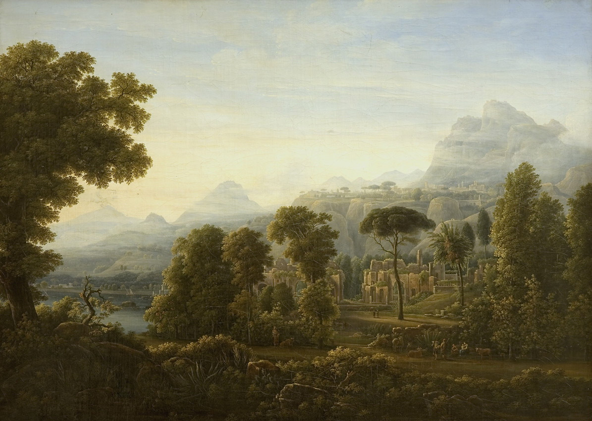 Матвеев Ф.. Вид Сицилии. Горы. 1811