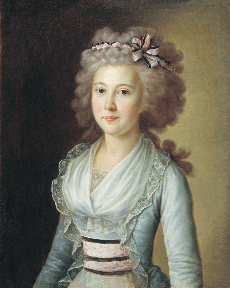 Камеженков. Портрет молодой дамы (Е.Н. Лихачевой). 1790