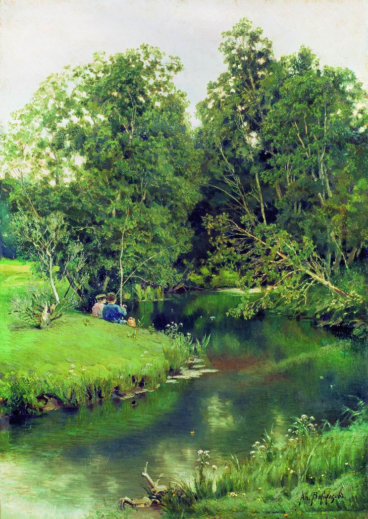 Васнецов А.. Рыбаки. 1886-1887