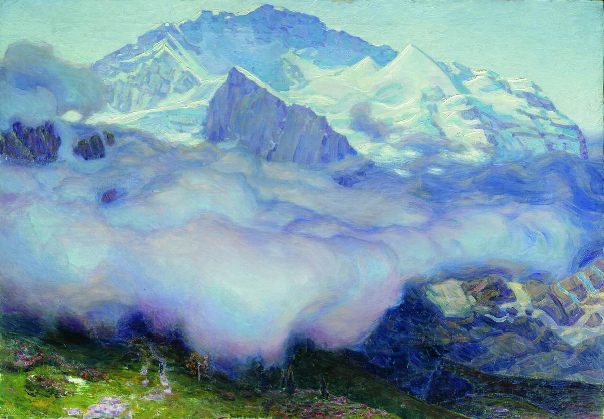 Васнецов А.. Юнгфрау. Венген. 1912