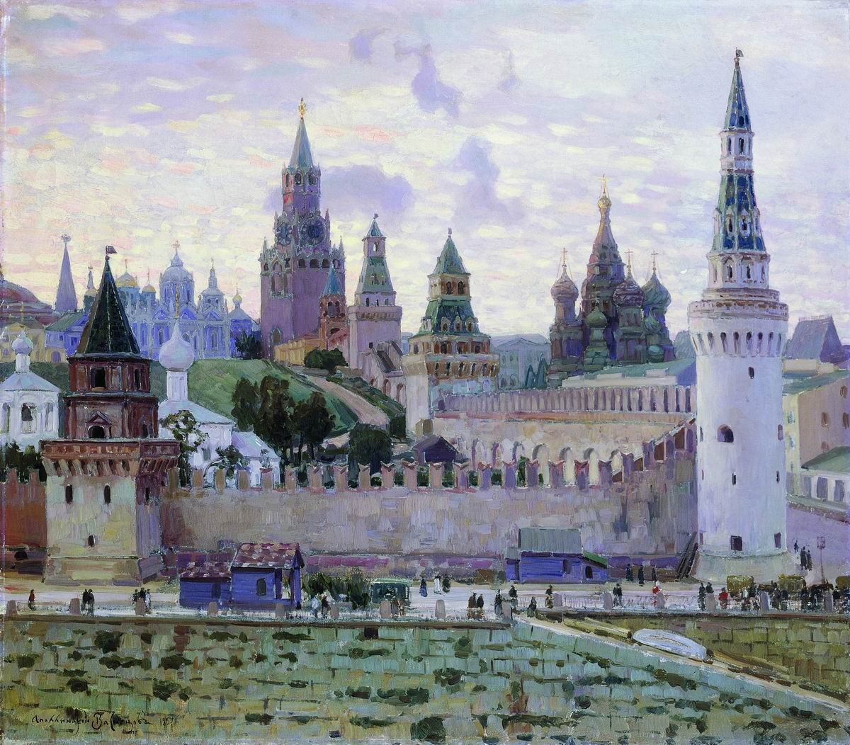 Васнецов А.. Московский Кремль. 1897