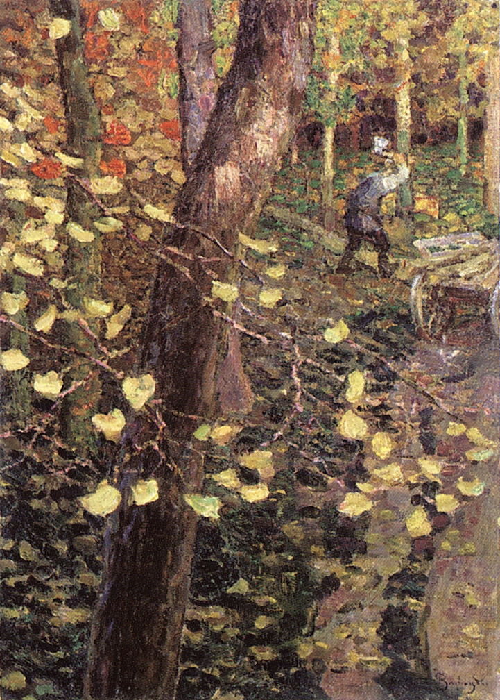 Васнецов А.. Осенняя ветка. 1910-е