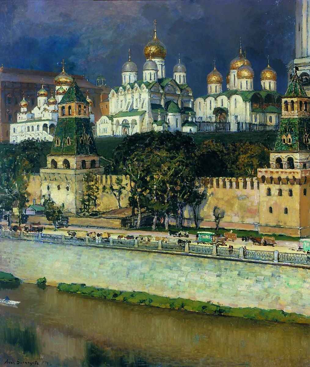 Васнецов А.. Московский Кремль. Соборы. 1894