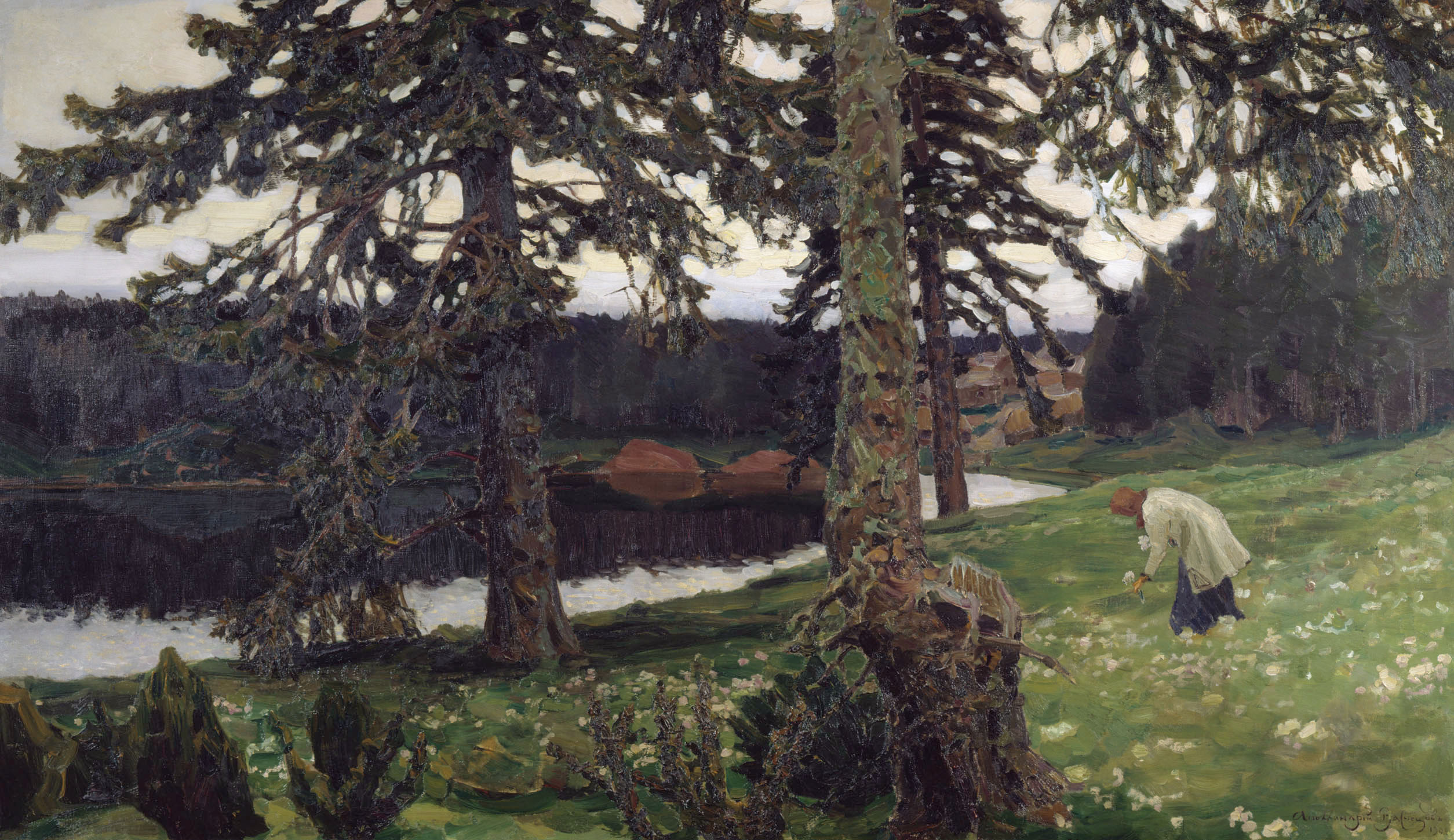 Васнецов А.. Озеро. 1902