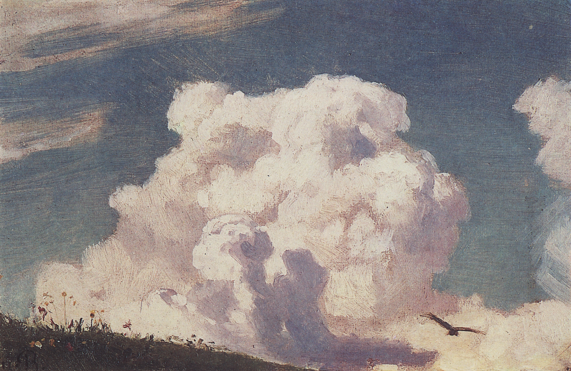 Васнецов А.. Облака. 1880-е