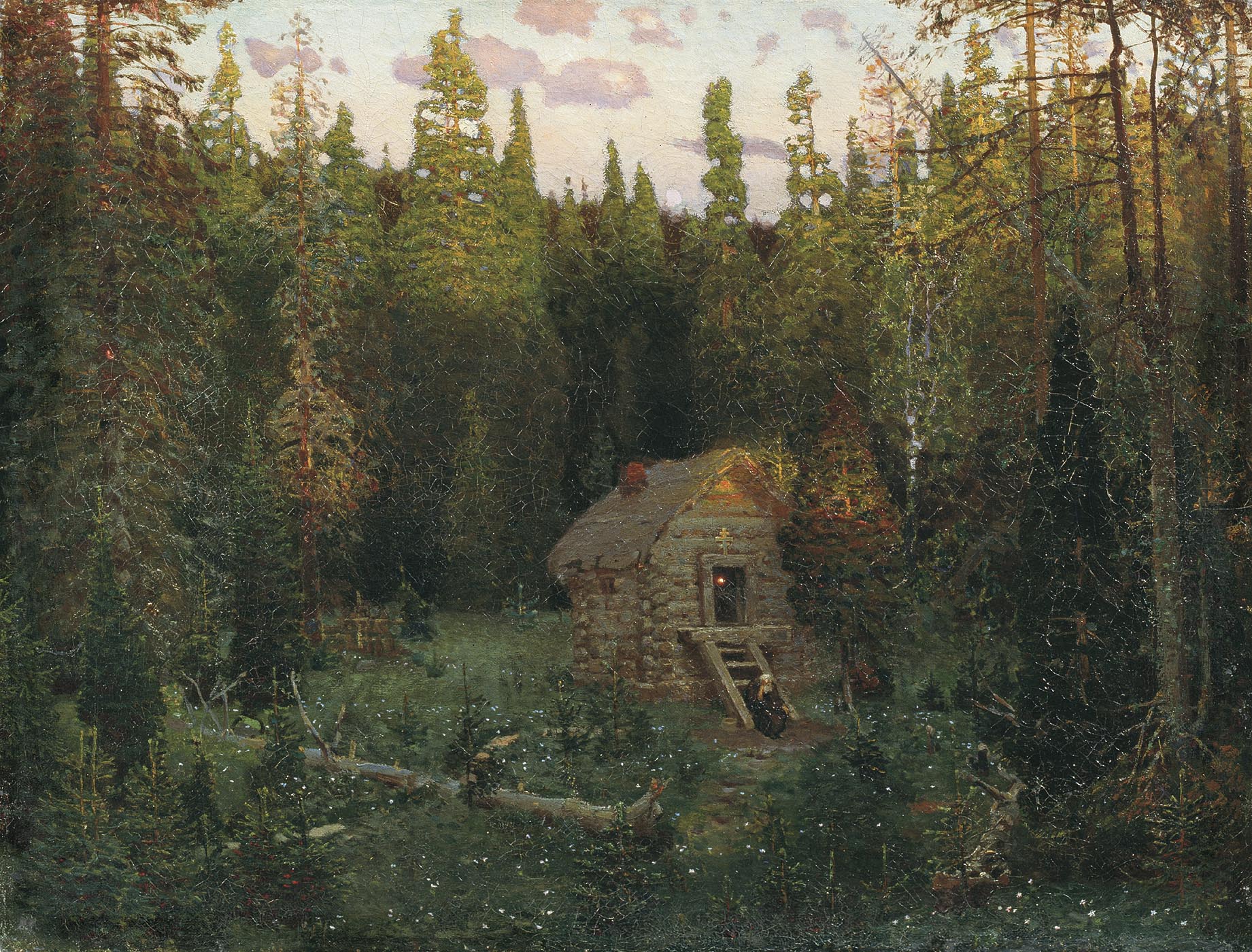 Васнецов А.. Скит. 1901
