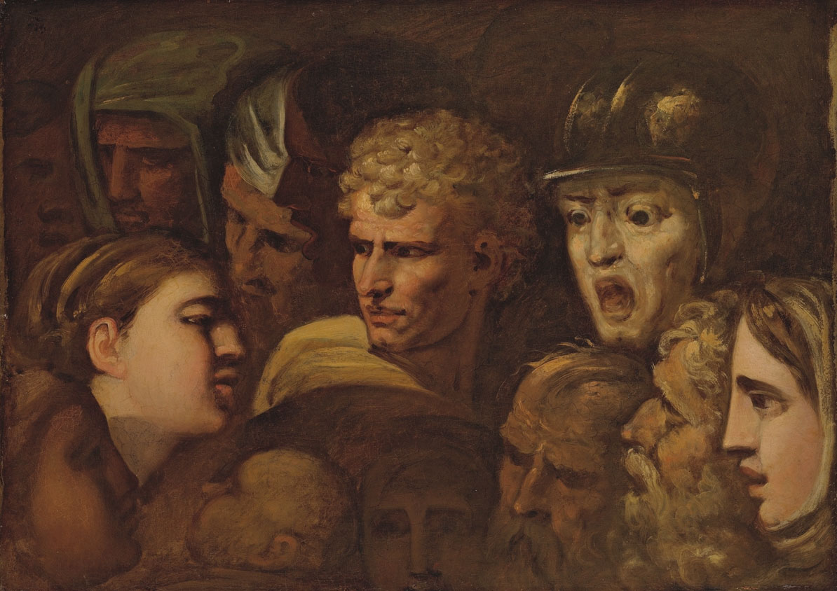 Егоров. Античные головы. Начало 1800-х