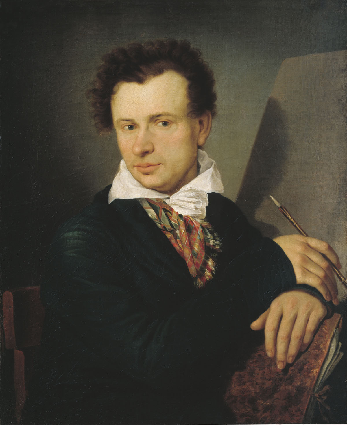 Бугаевский-Благодарный. Автопортрет. 1814