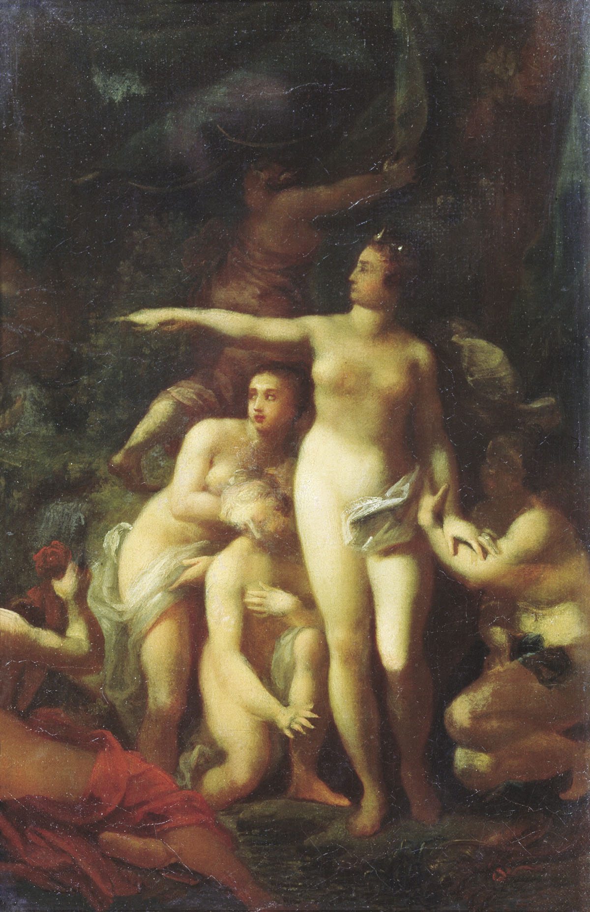 Волков Р.. Диана, окруженная нимфами, и Актеон. 1810-е