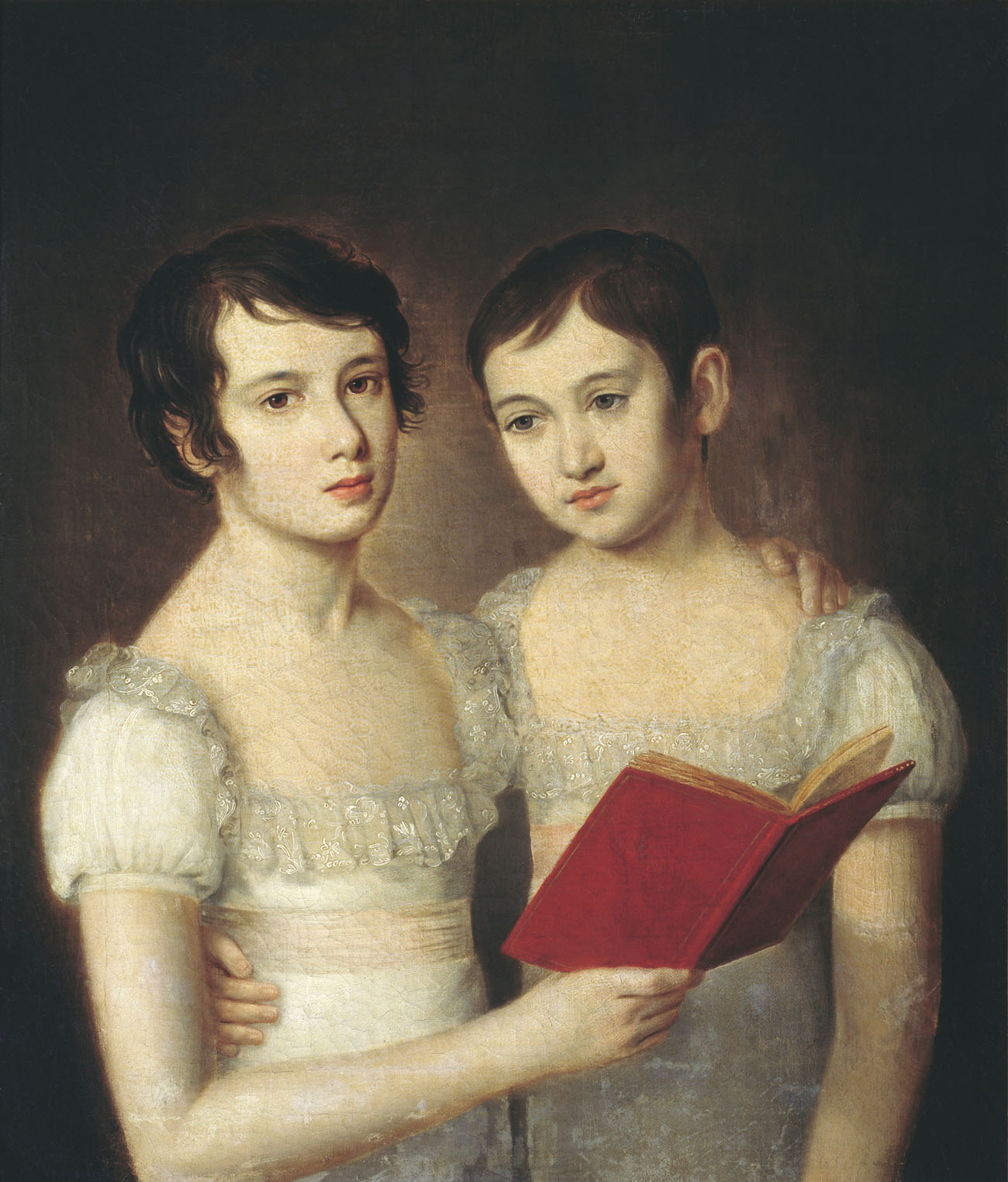 Смирновский. Портрет двух девочек. 1810