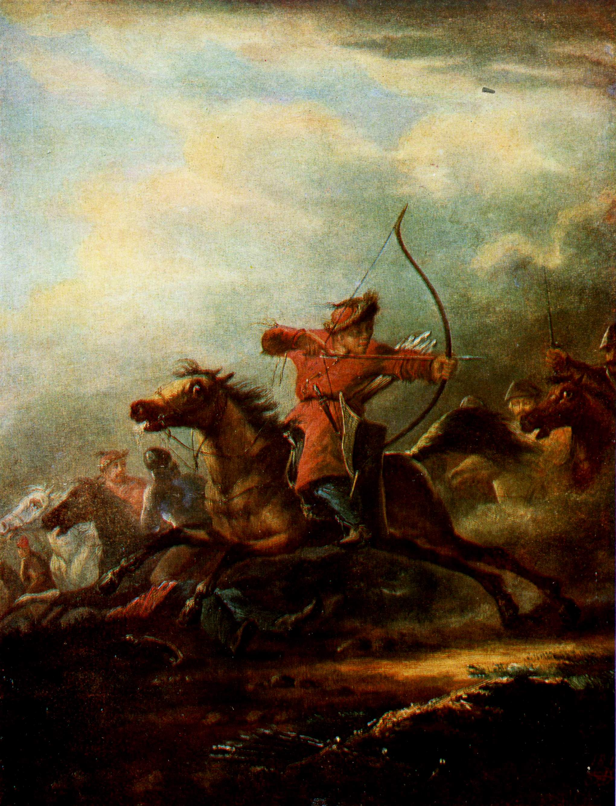 Орловский А.. Битва. 1816 