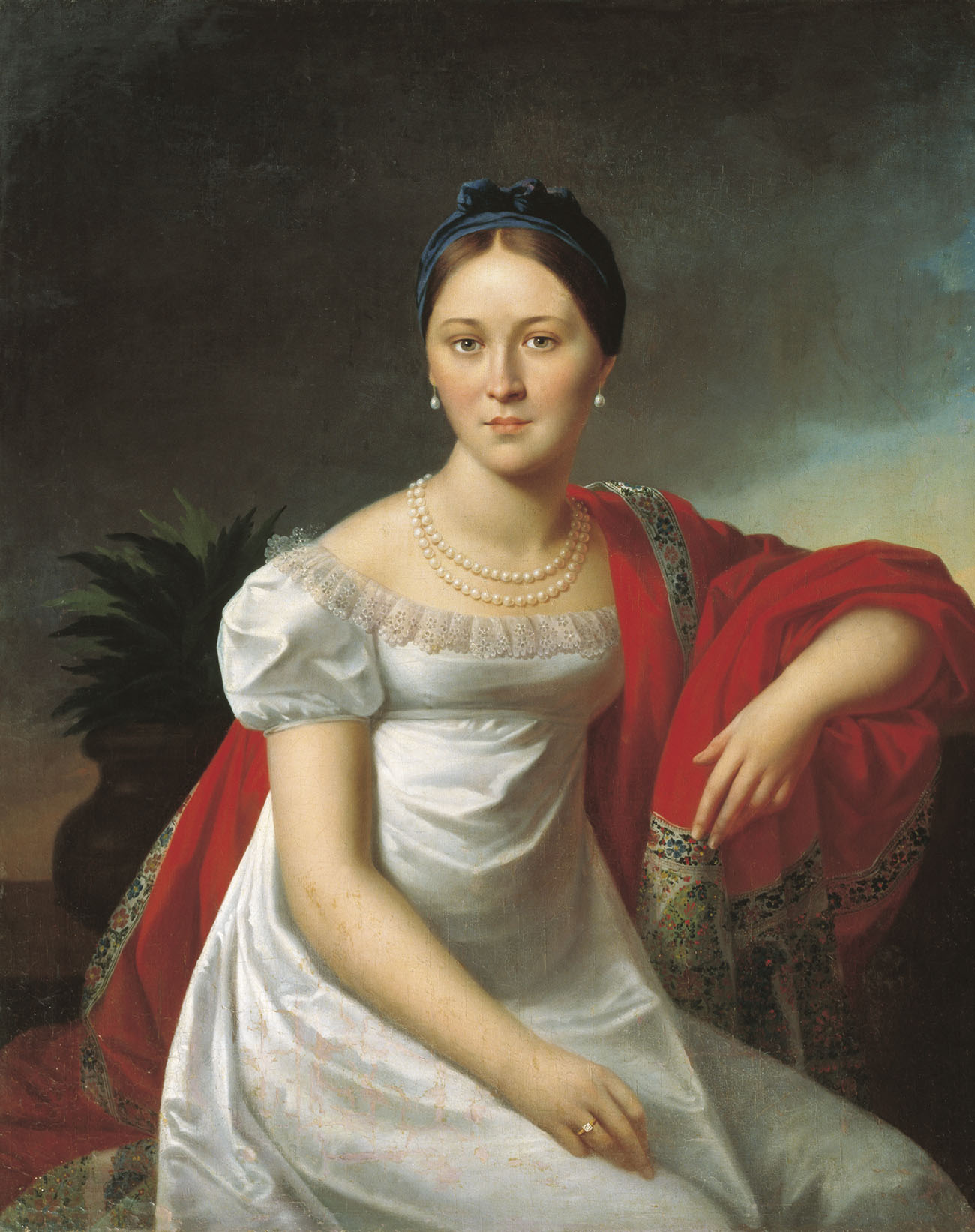 Олешкевич. Портрет молодой женщины. 1810-е