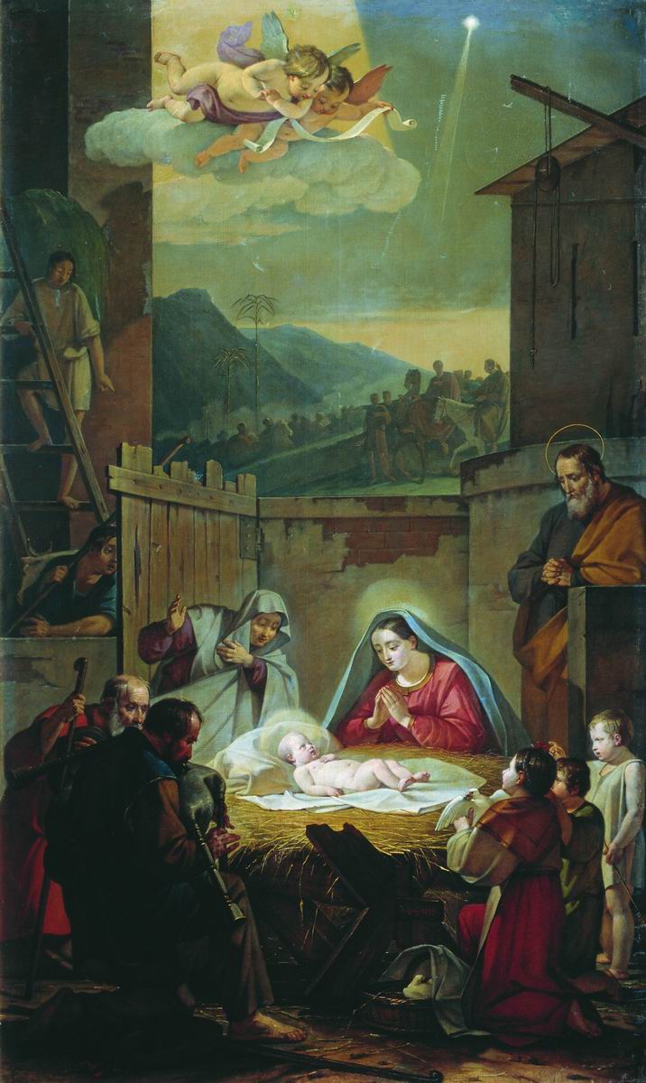Шебуев. Рождество Христово. 1847