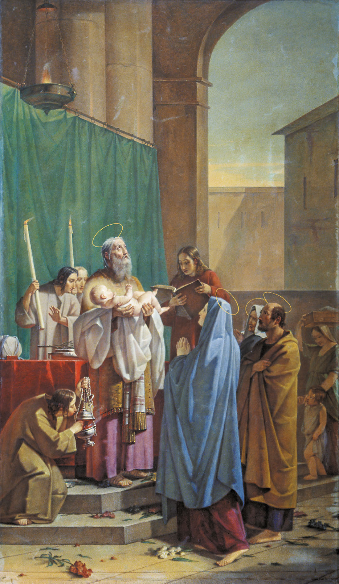 Шебуев. Симеон Богоприимец. 1847