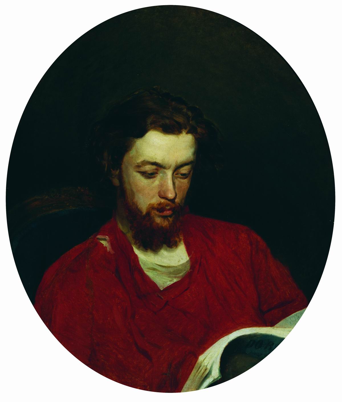 Репин И.. Портрет художника Ивана Степановича Панова. 1867