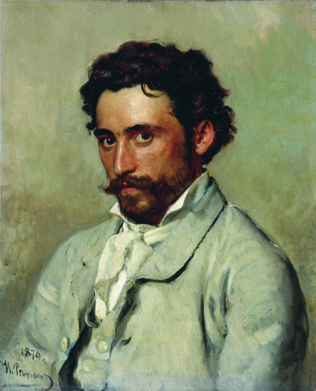 Репин И.. Портрет Юркевича. 1879