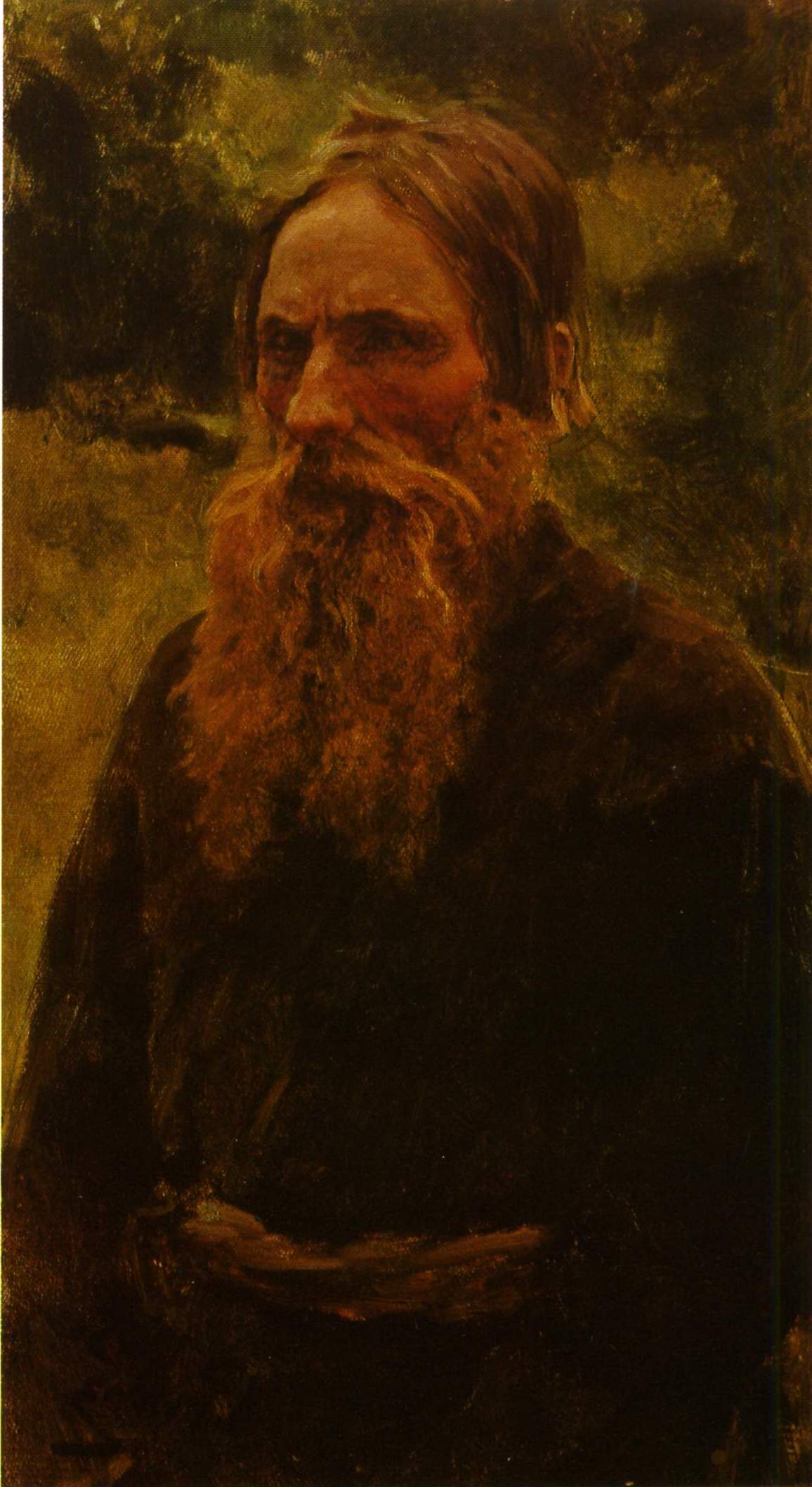 Репин И.. Волостной старшина. 1885