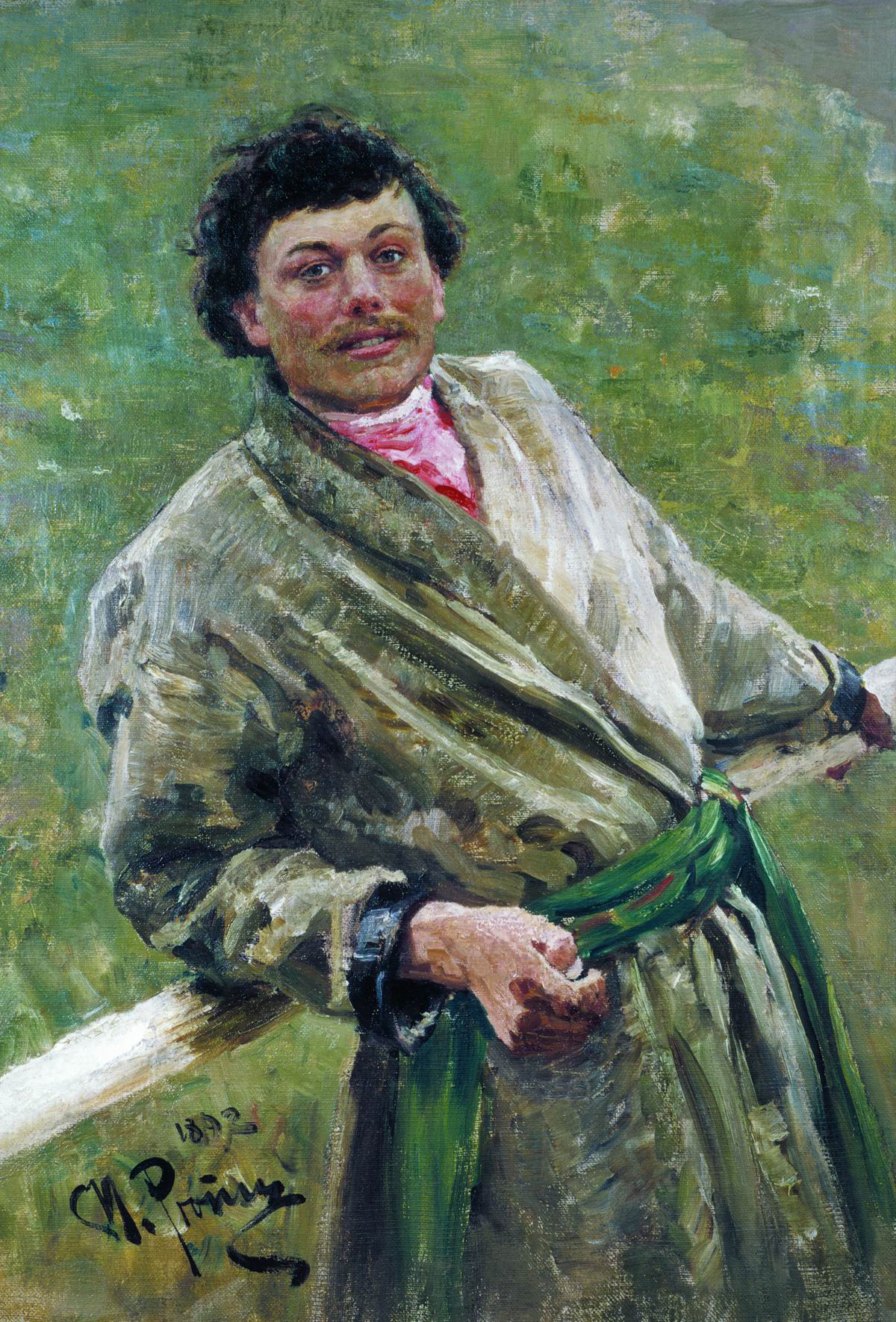 Репин И.. Белорус. 1892