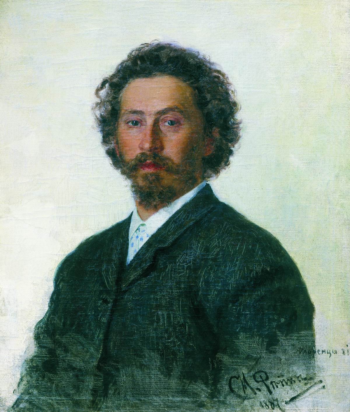 Репин И.. Автопортрет. 1887
