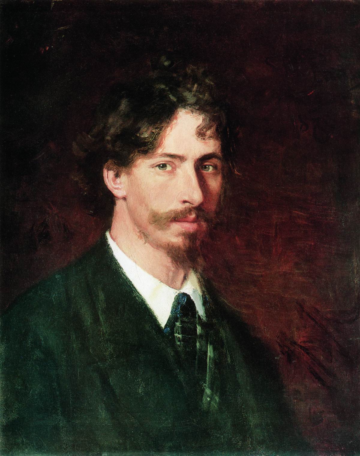 Репин И.. Автопортрет. 1878