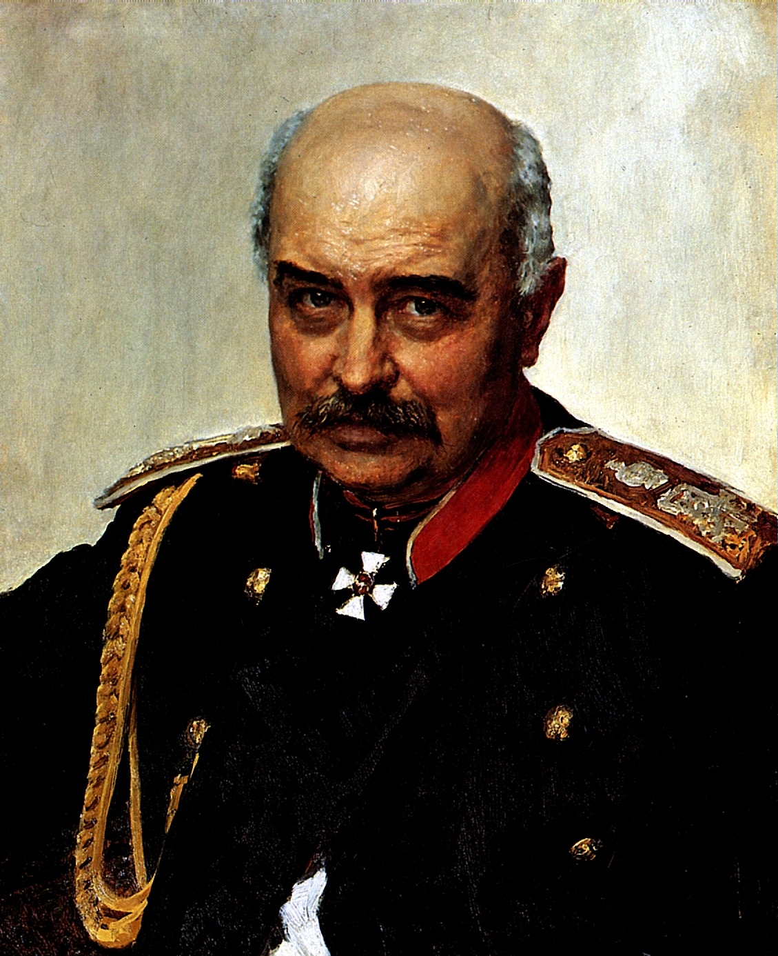 Репин И.. Портрет М.И.Драгомирова. 1889