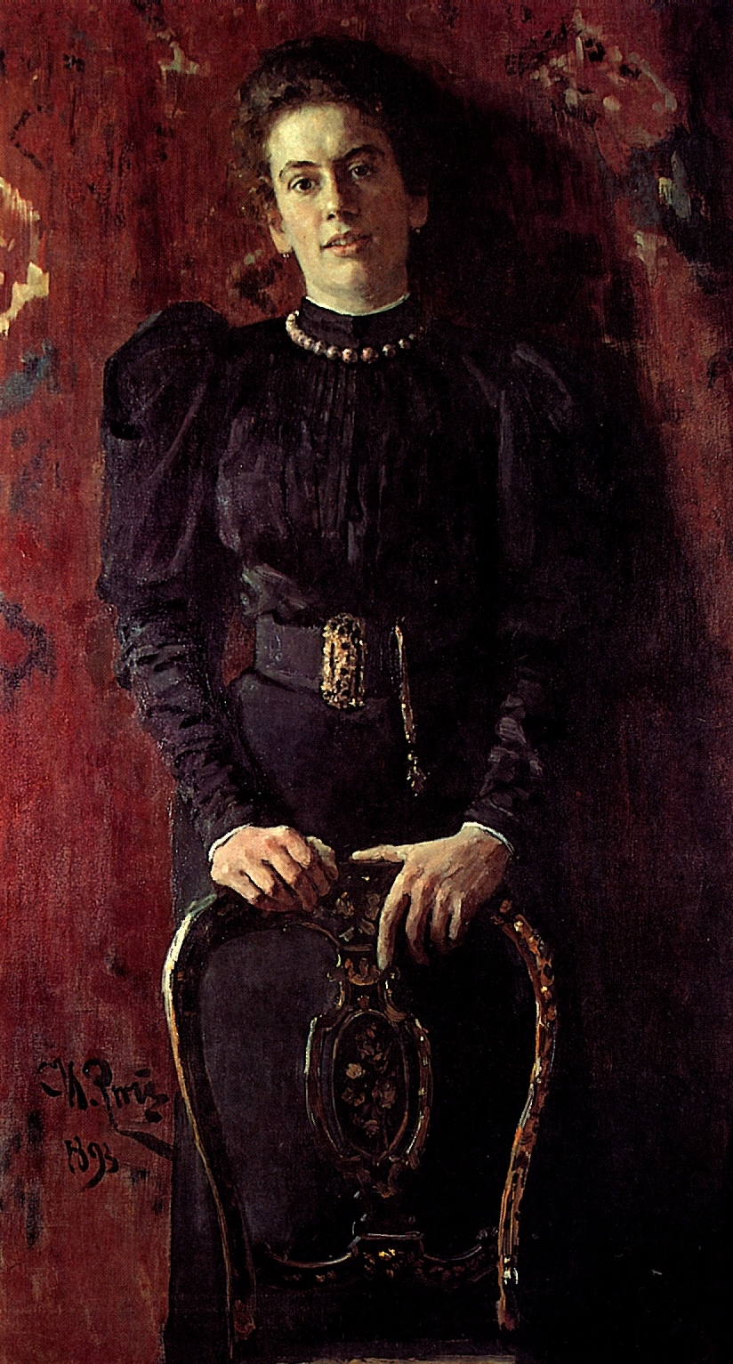 Репин И.. Портрет Т.Л.Толстой. 1893