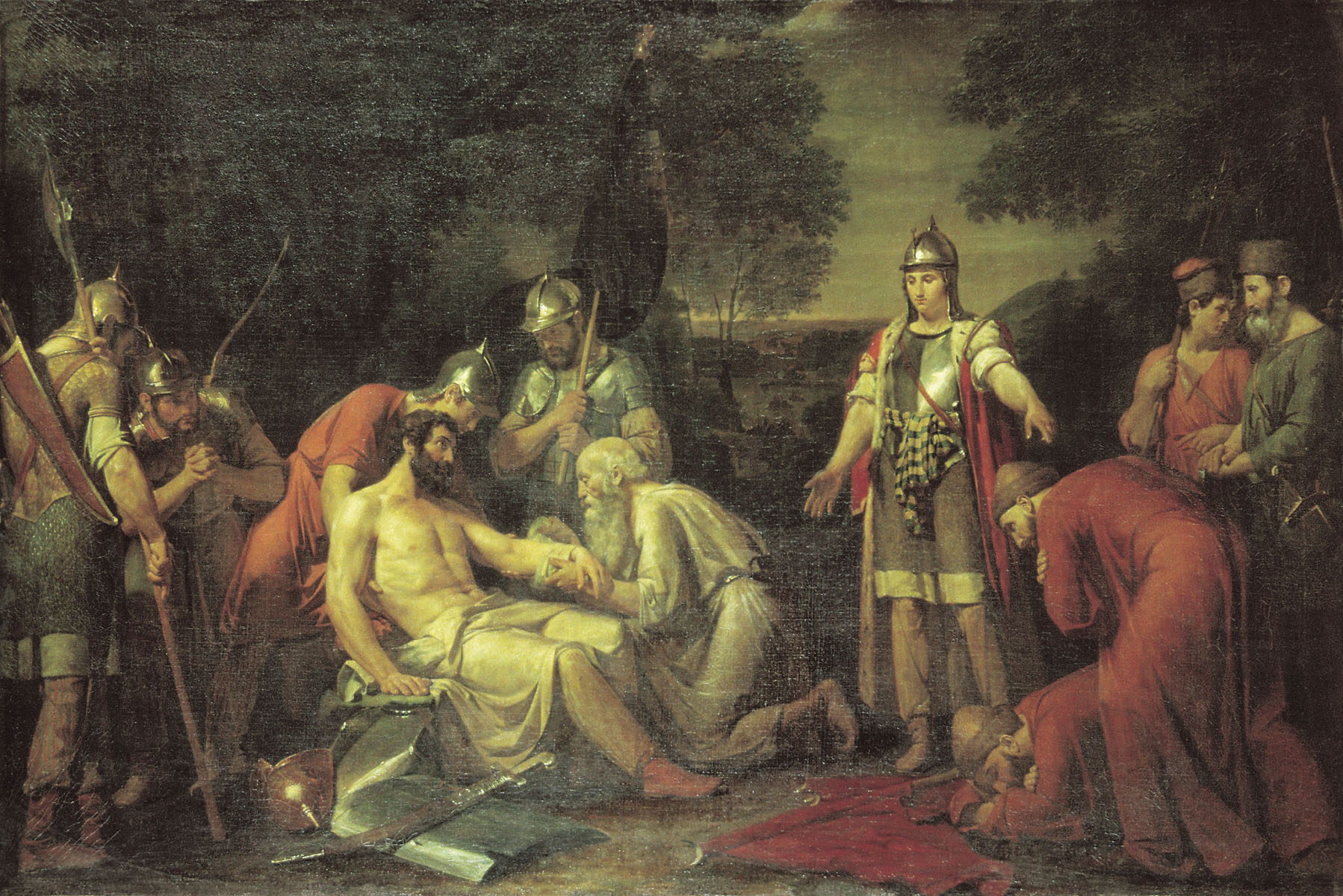 Сазонов. Дмитрий Донской на Куликовом поле. 1824