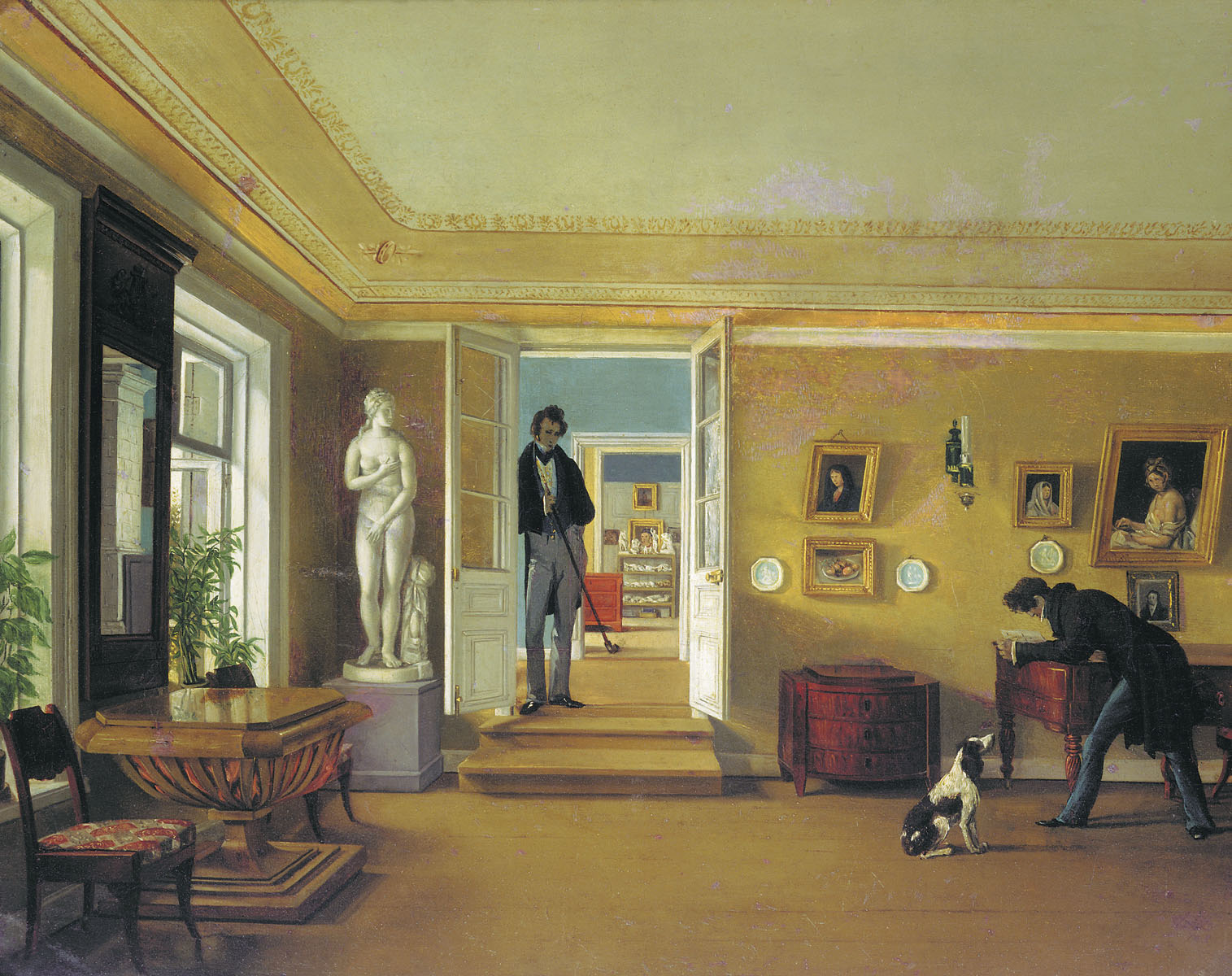 Зеленцов. В комнатах. Конец 1820-х - 1830-е