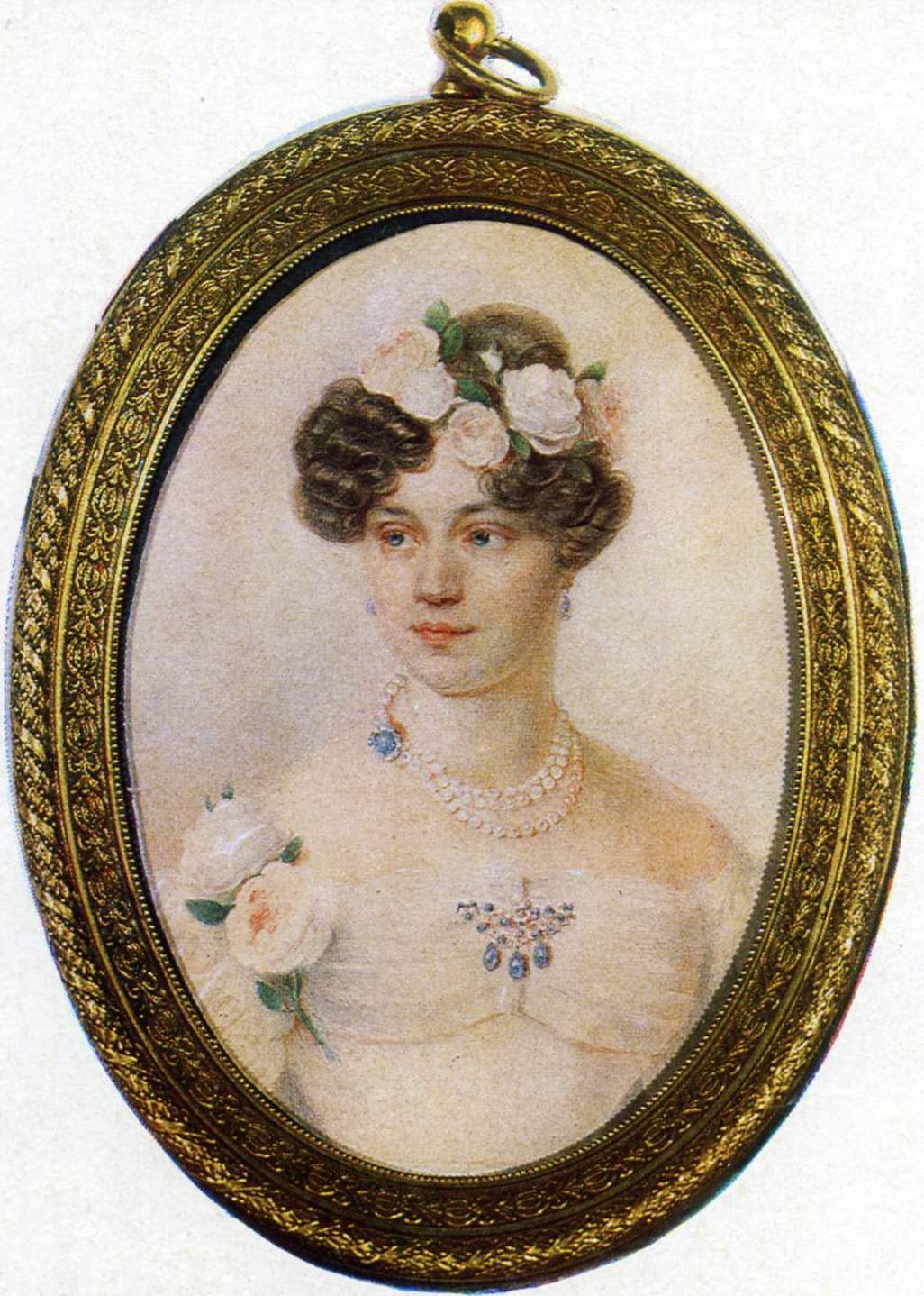 Соколов П.Ф.. Портрет Е.Г. Чертковой. 1820-е