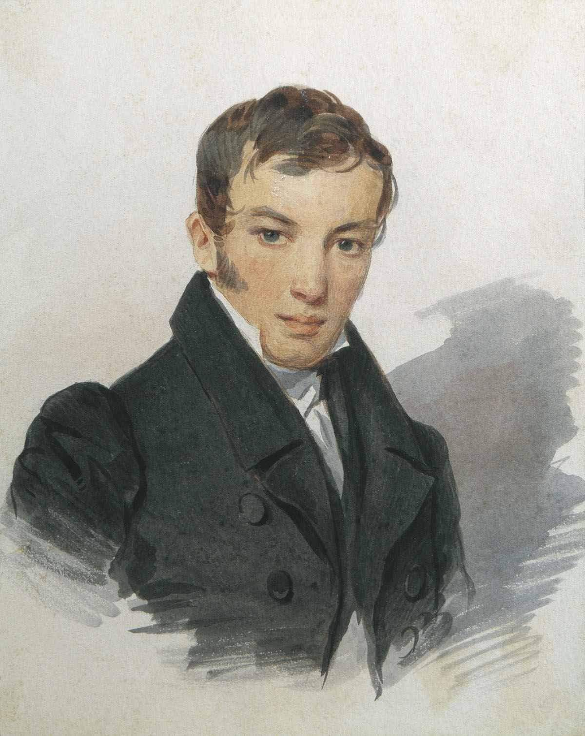 Соколов П.Ф.. Портрет В.А. Жуковского. 1820-е