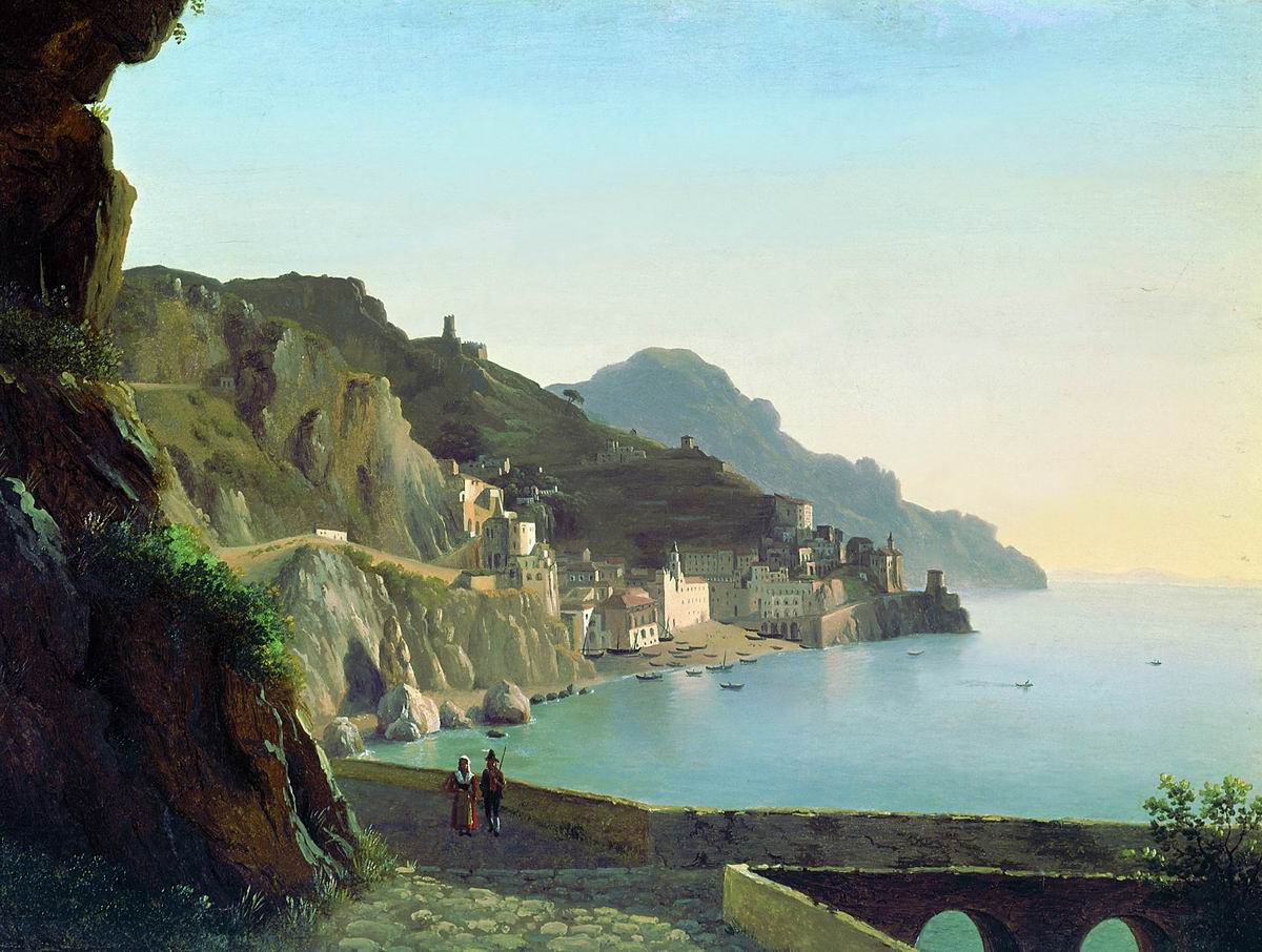 Щедрин Сильв.. Итальянский пейзаж. Капри. 1826-1827