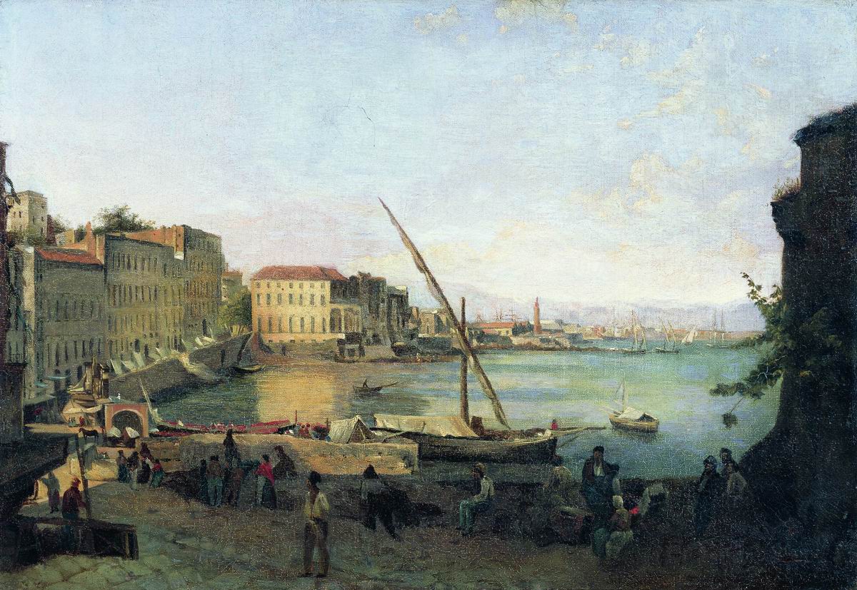 Щедрин Сильв.. Санта-Лючия в Неаполе. 1826