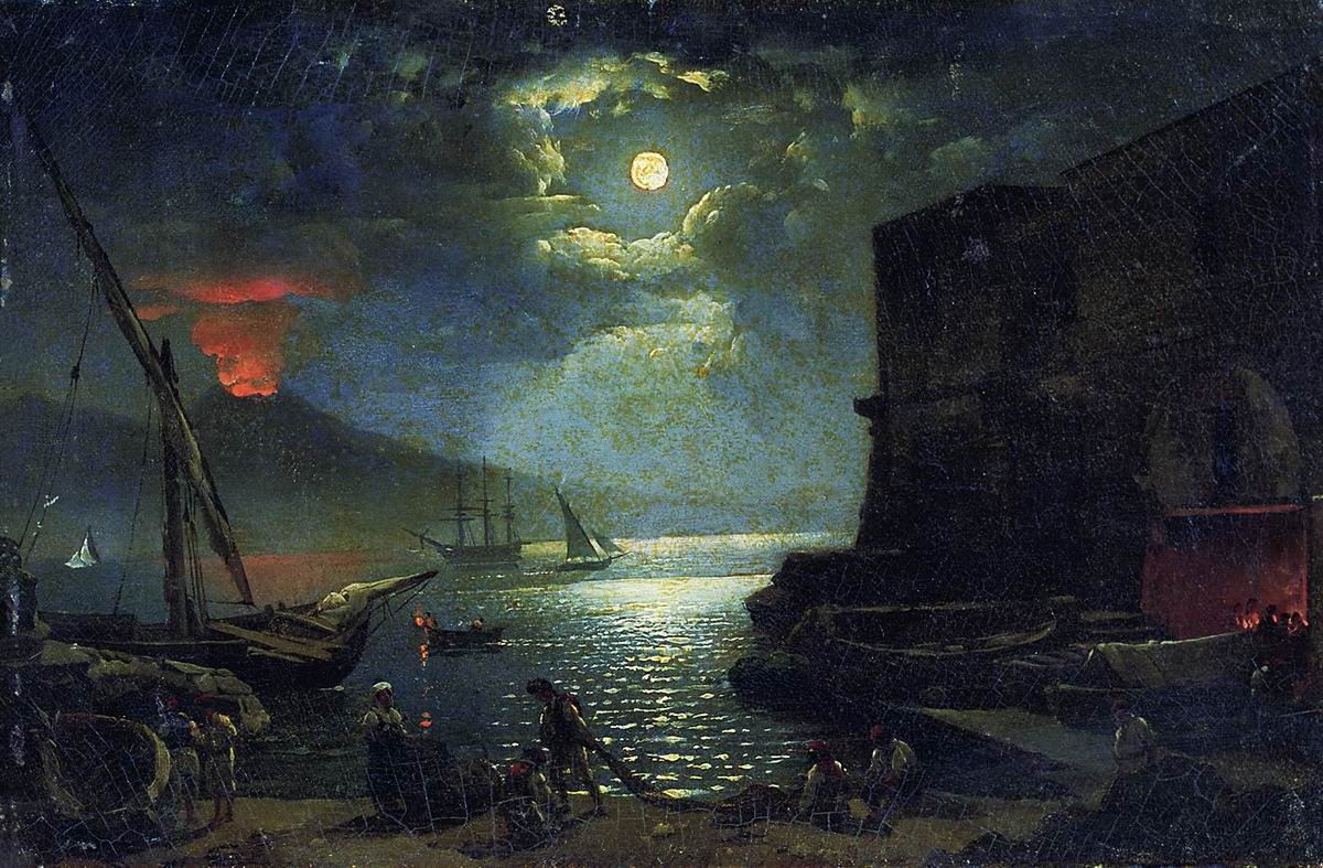 Щедрин Сильв.. Ночь в Неаполе. 1828