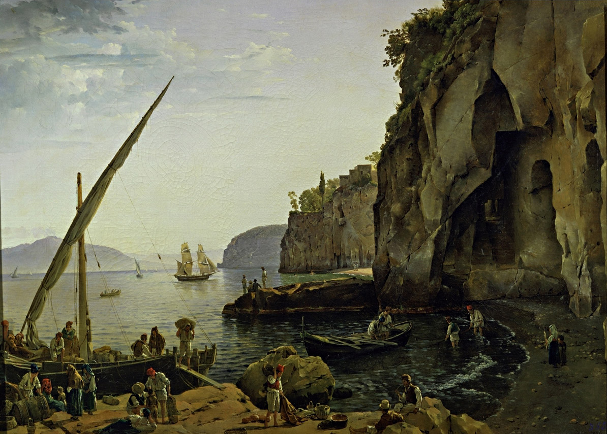 Щедрин Сильв.. Вид в Сорренто. 1826