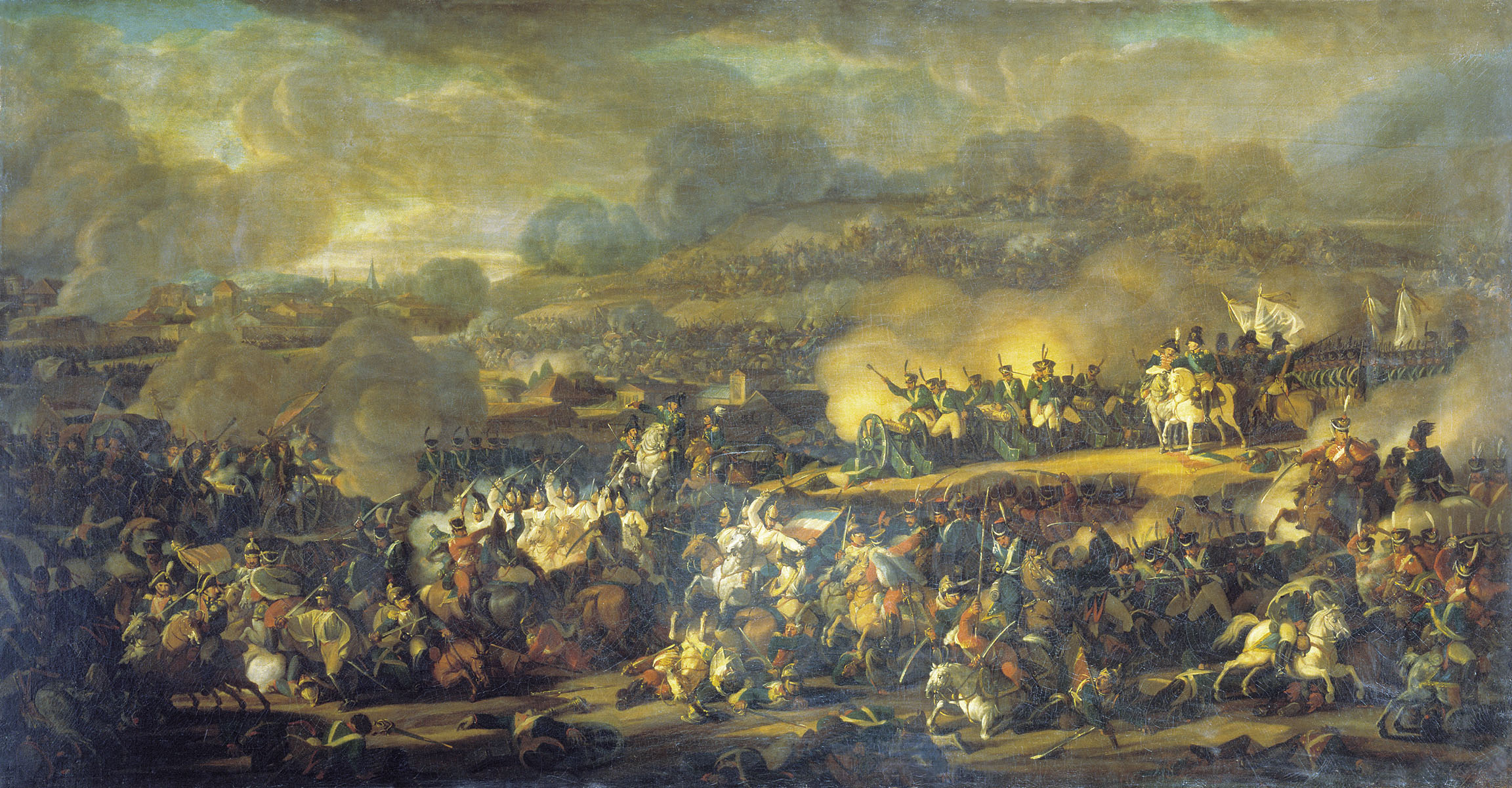 Мошков. Сражение под Лейпцигом 6 октября 1813 года. 1815