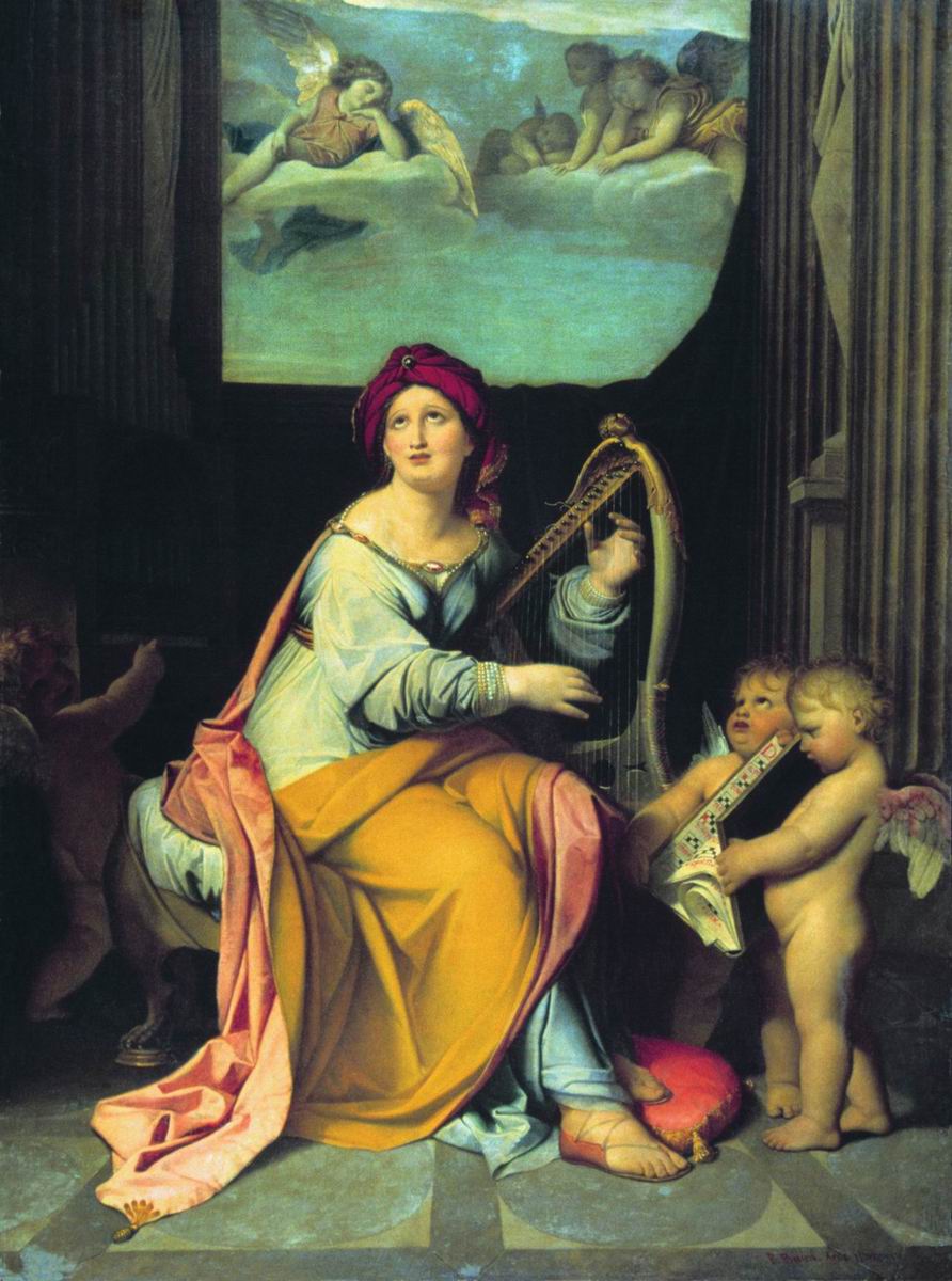 Бруни Ф.. Святая Цецилия. 1825