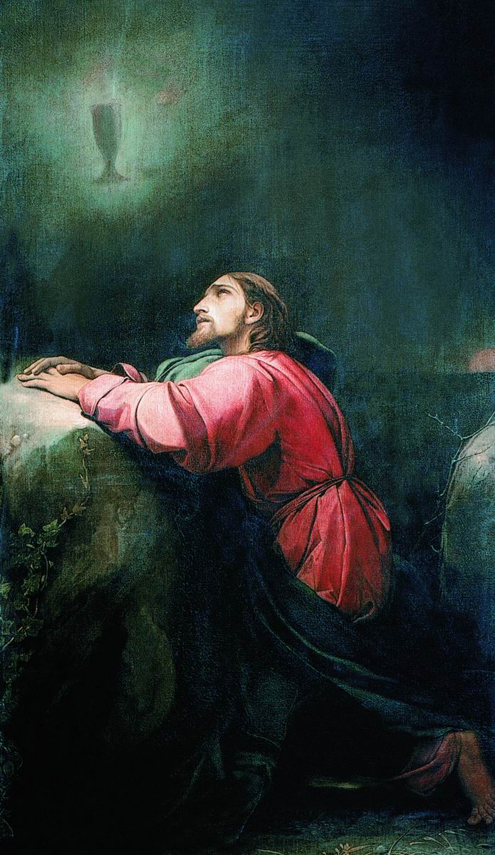 Бруни Ф.. Моление о чаше. Середина 1830-х
