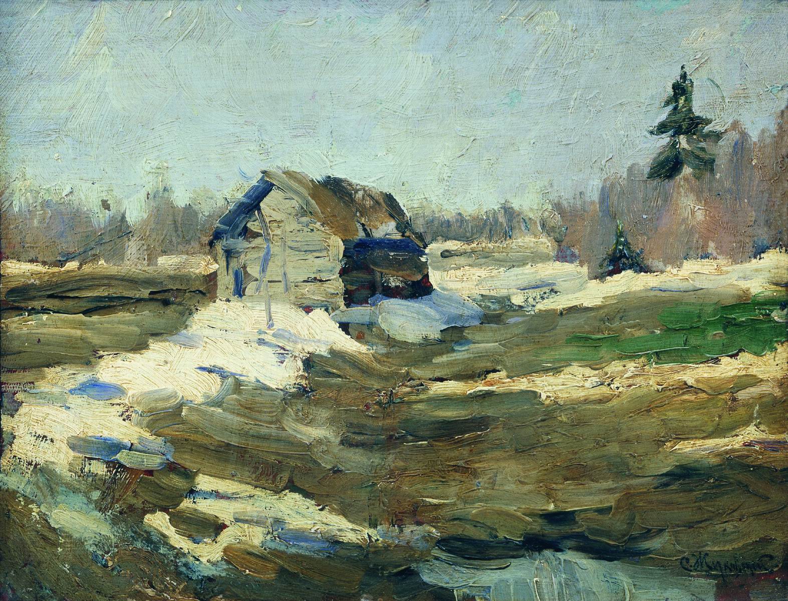 Жуковский С.. Весна. 1916