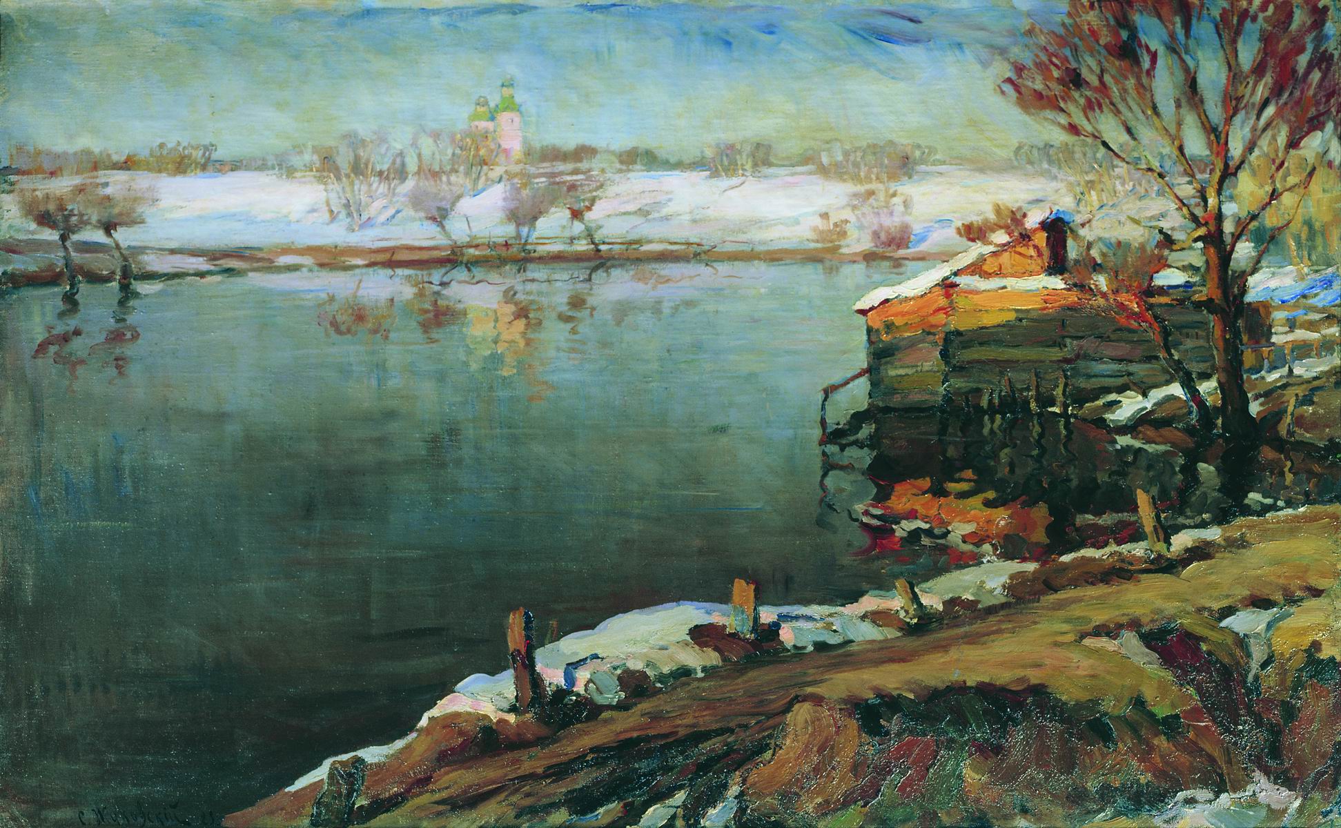 Жуковский С.. Весна. 1923