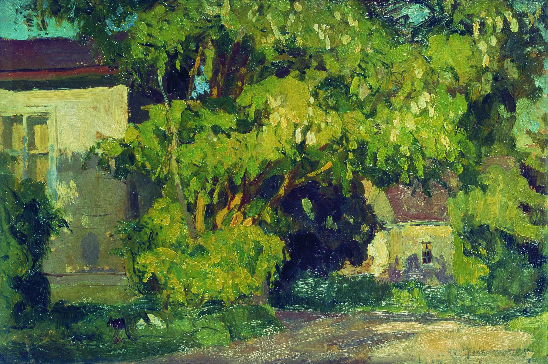 Жуковский С.. Дача. 1908