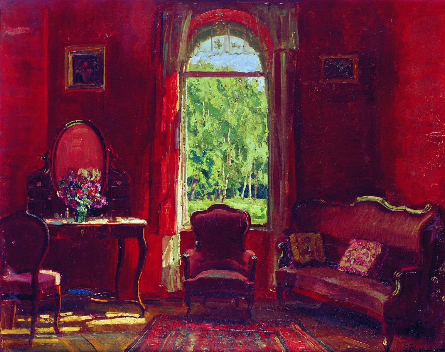 Жуковский С.. Красная комната. 1939