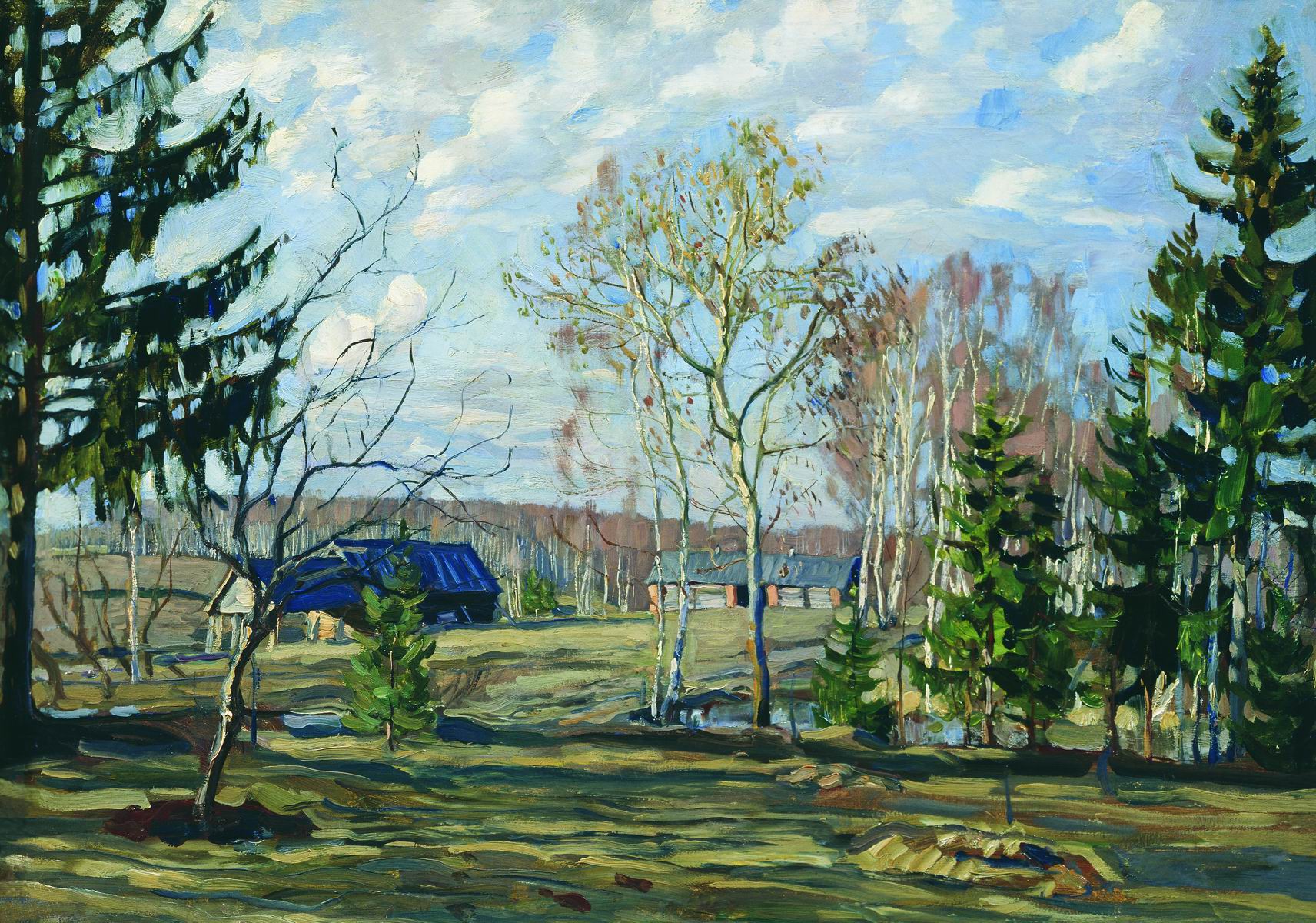 Жуковский С.. Пейзаж. Лес
