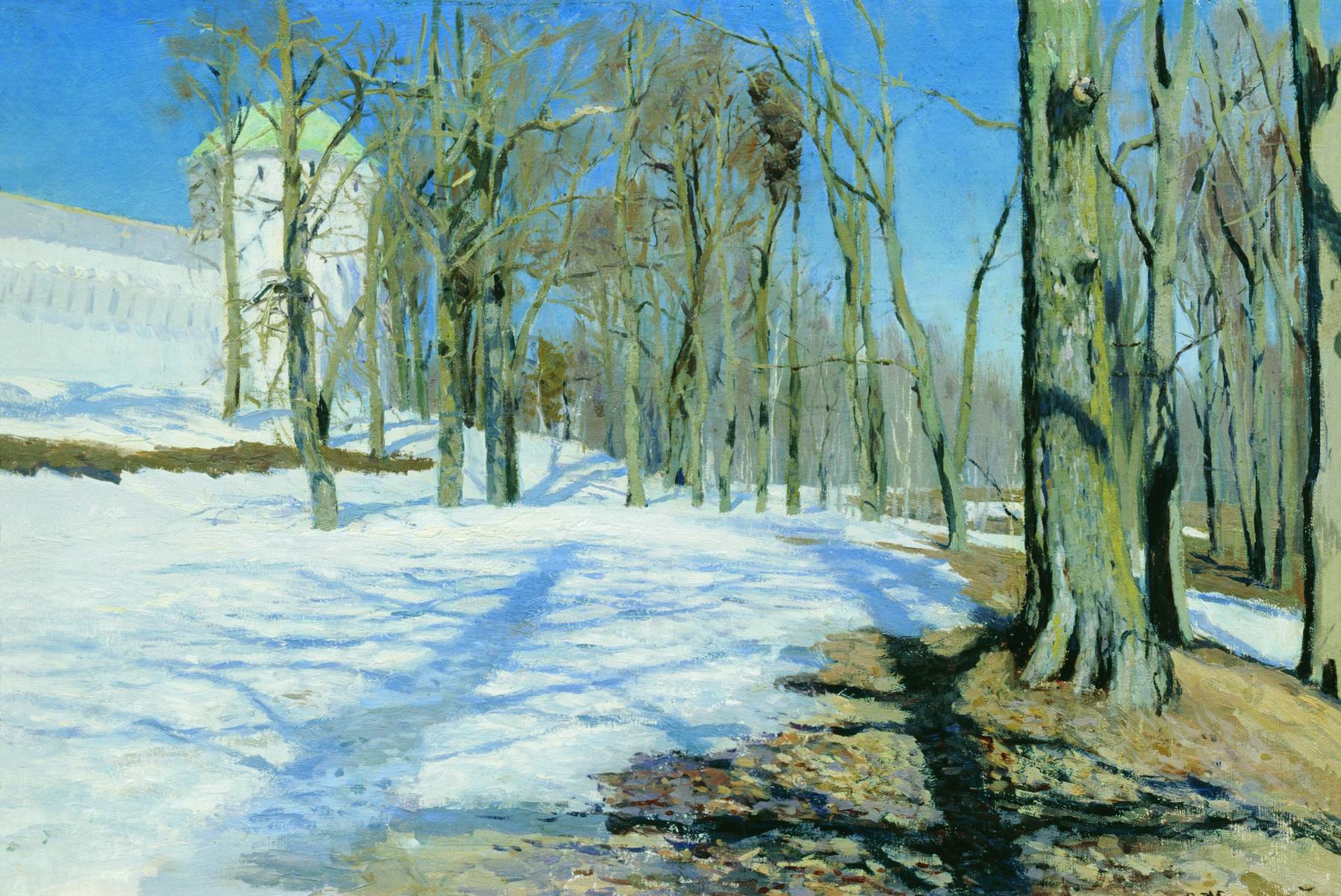 Жуковский С.. Пробуждение природы (Ранняя весна). 1898