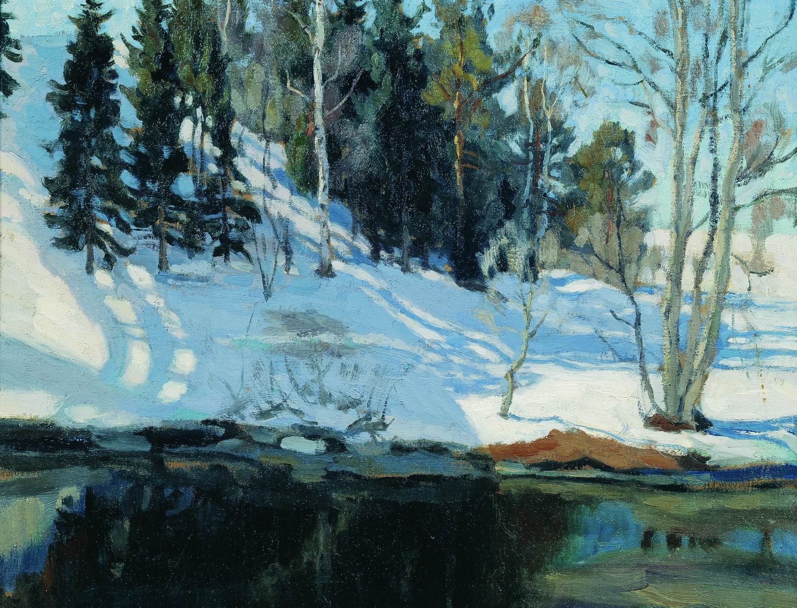 Жуковский С.. Ранняя весна. 1902