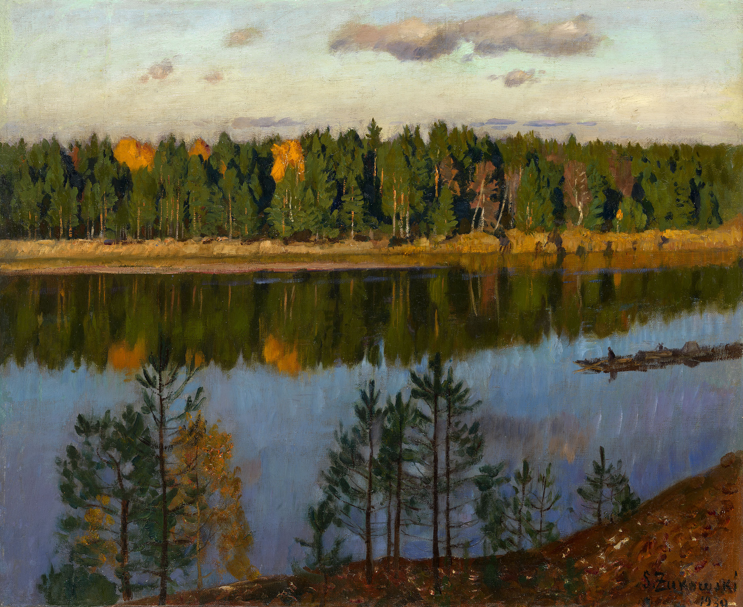 Жуковский С.. Осень. 1930